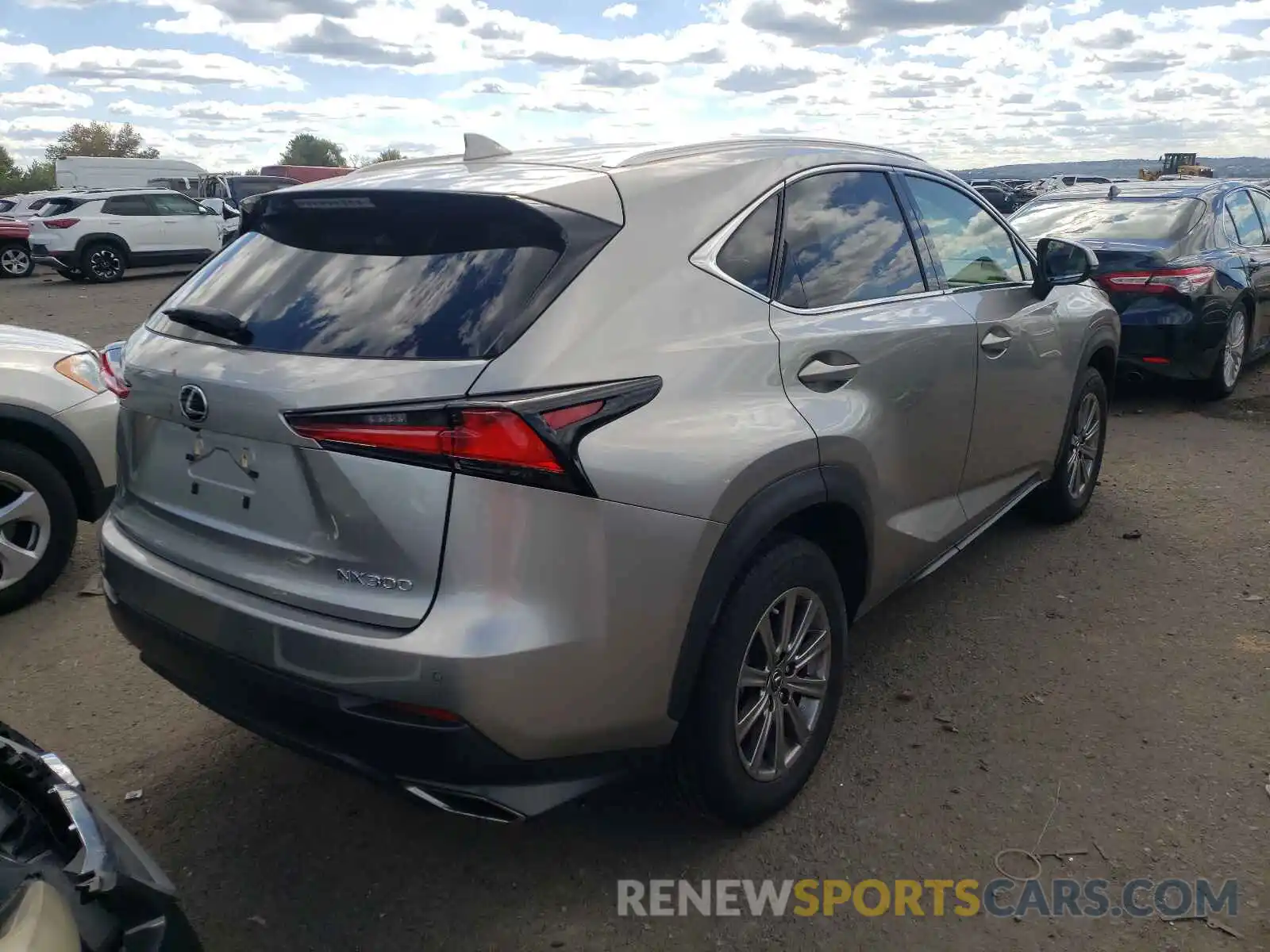 4 Photograph of a damaged car JTJBARBZ4K2215729 LEXUS NX 2019