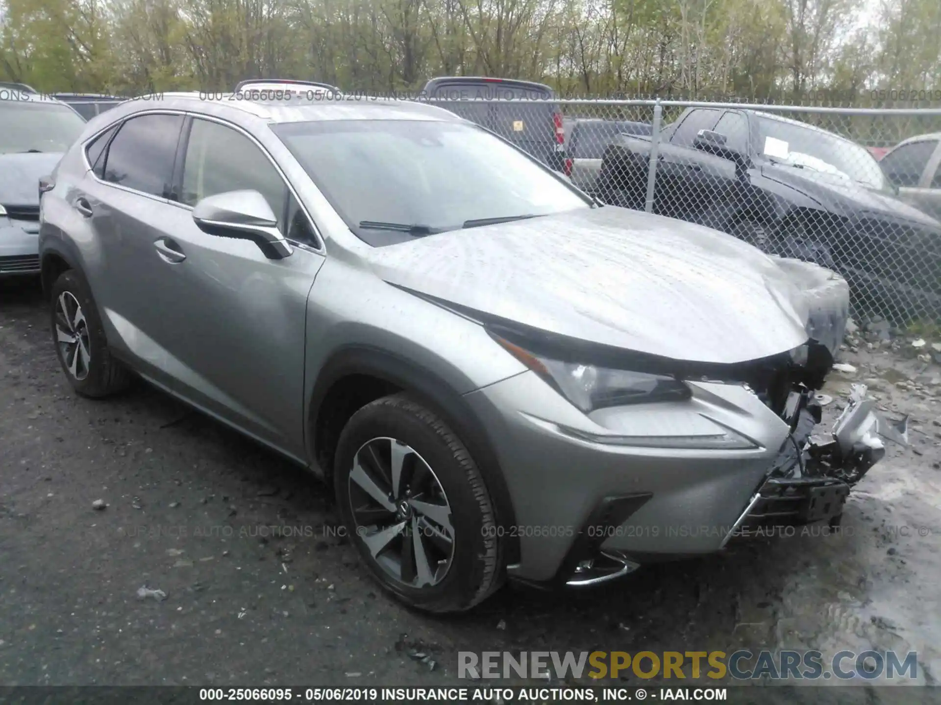 1 Фотография поврежденного автомобиля JTJBARBZ5K2179968 LEXUS NX 2019