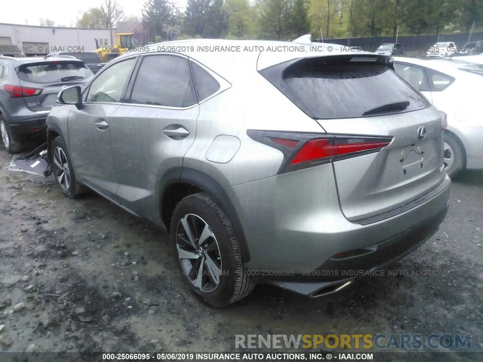 3 Фотография поврежденного автомобиля JTJBARBZ5K2179968 LEXUS NX 2019