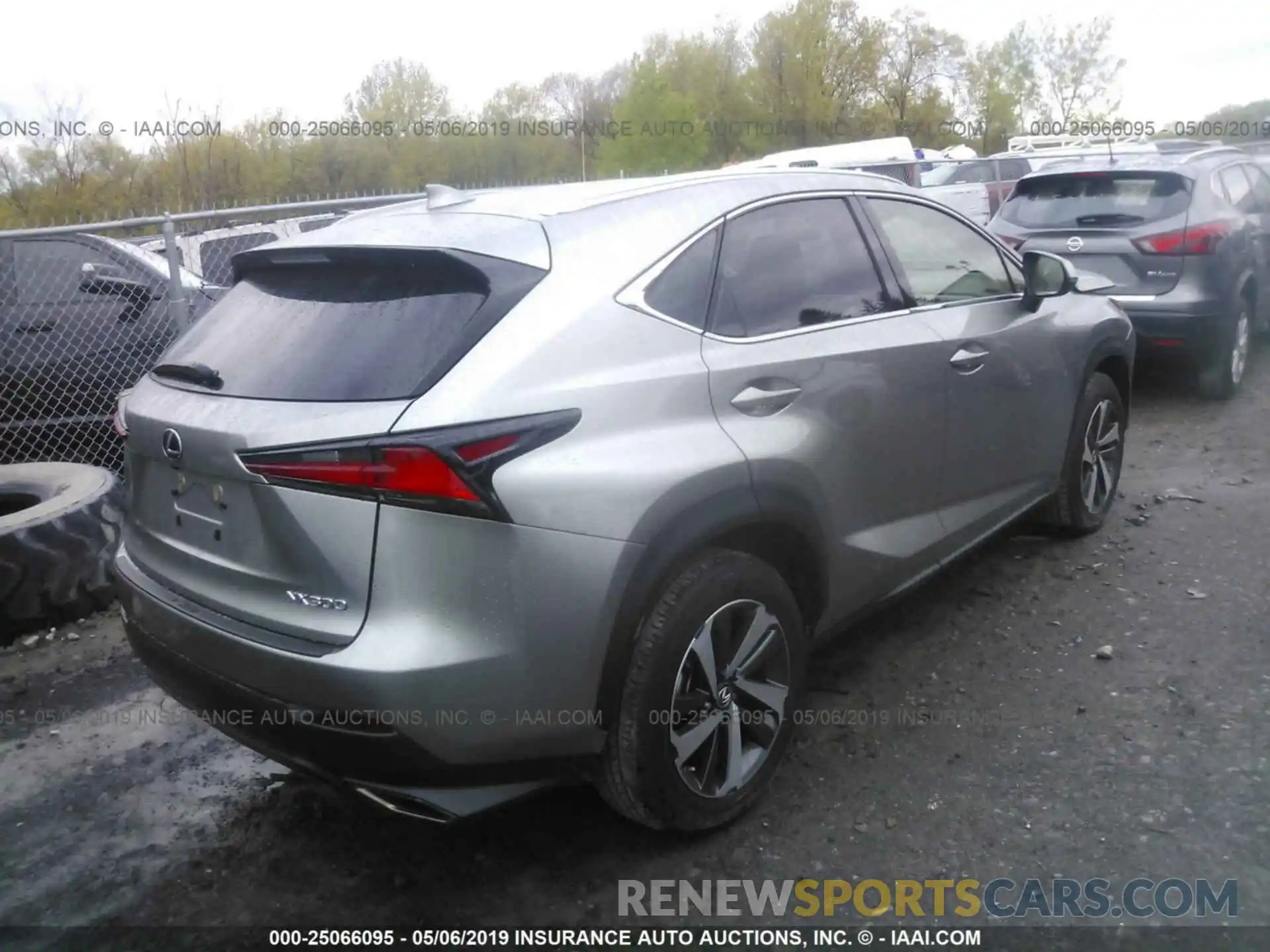 4 Фотография поврежденного автомобиля JTJBARBZ5K2179968 LEXUS NX 2019