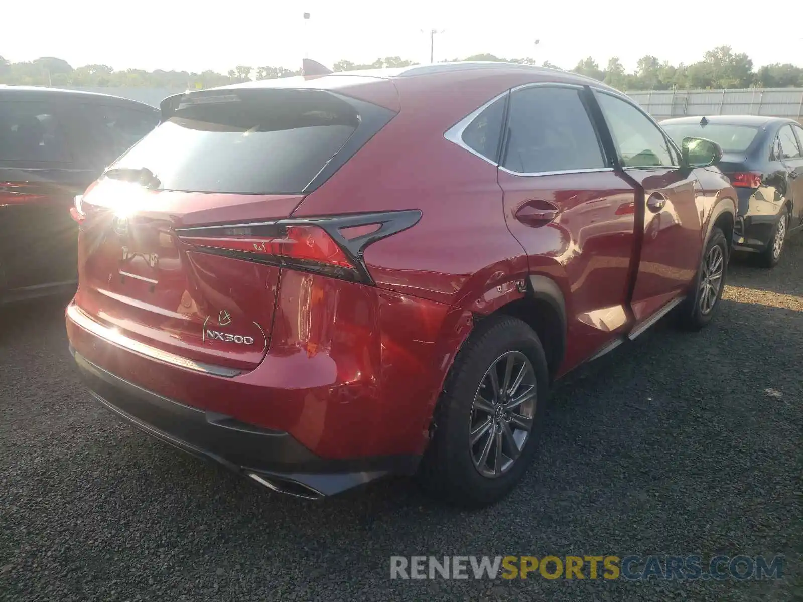 4 Photograph of a damaged car JTJBARBZ5K2180697 LEXUS NX 2019