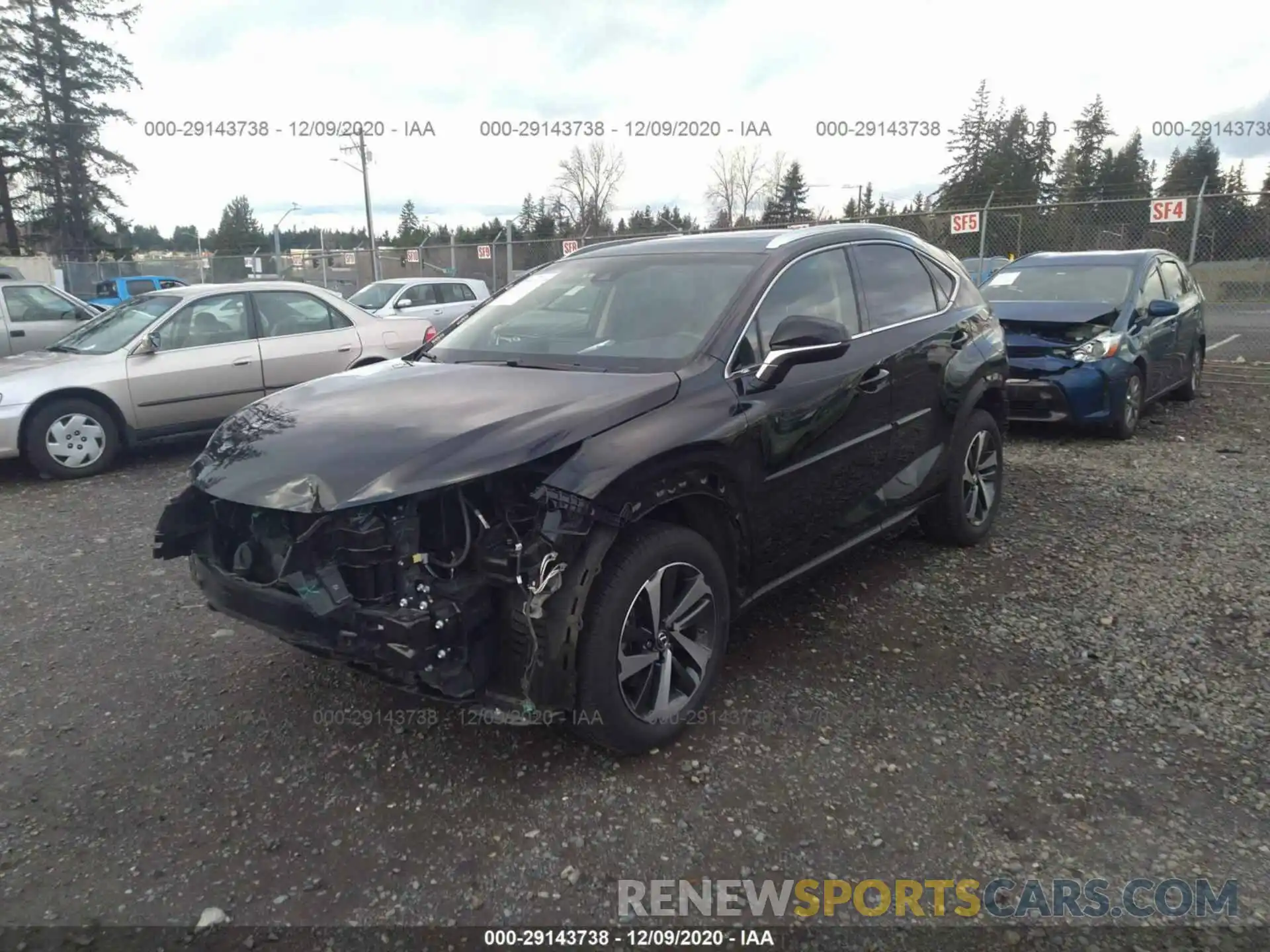 2 Photograph of a damaged car JTJBARBZ5K2181882 LEXUS NX 2019