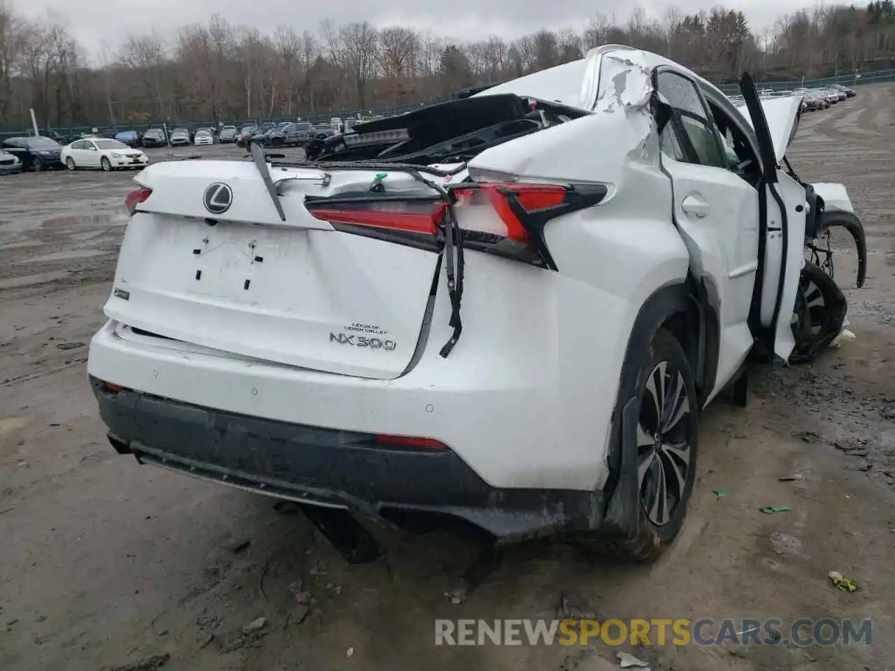 4 Photograph of a damaged car JTJBARBZ5K2183406 LEXUS NX 2019