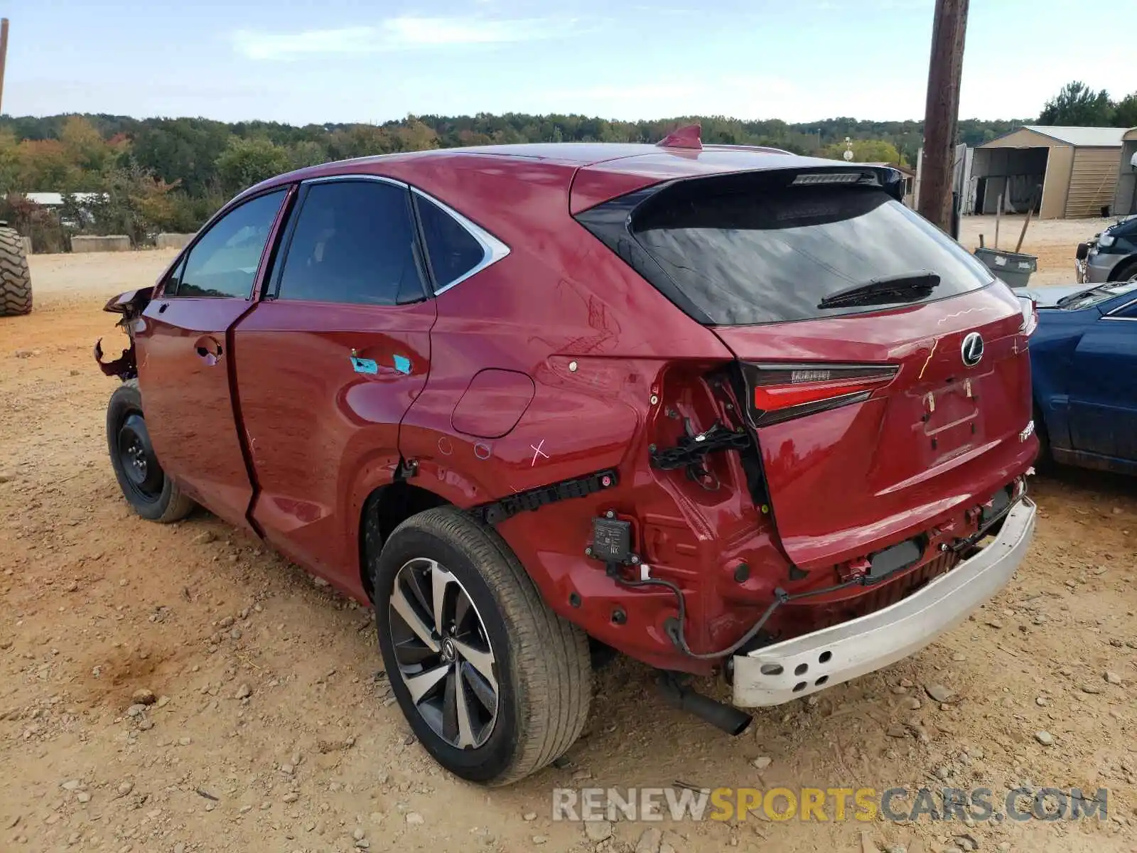 3 Photograph of a damaged car JTJBARBZ5K2183745 LEXUS NX 2019