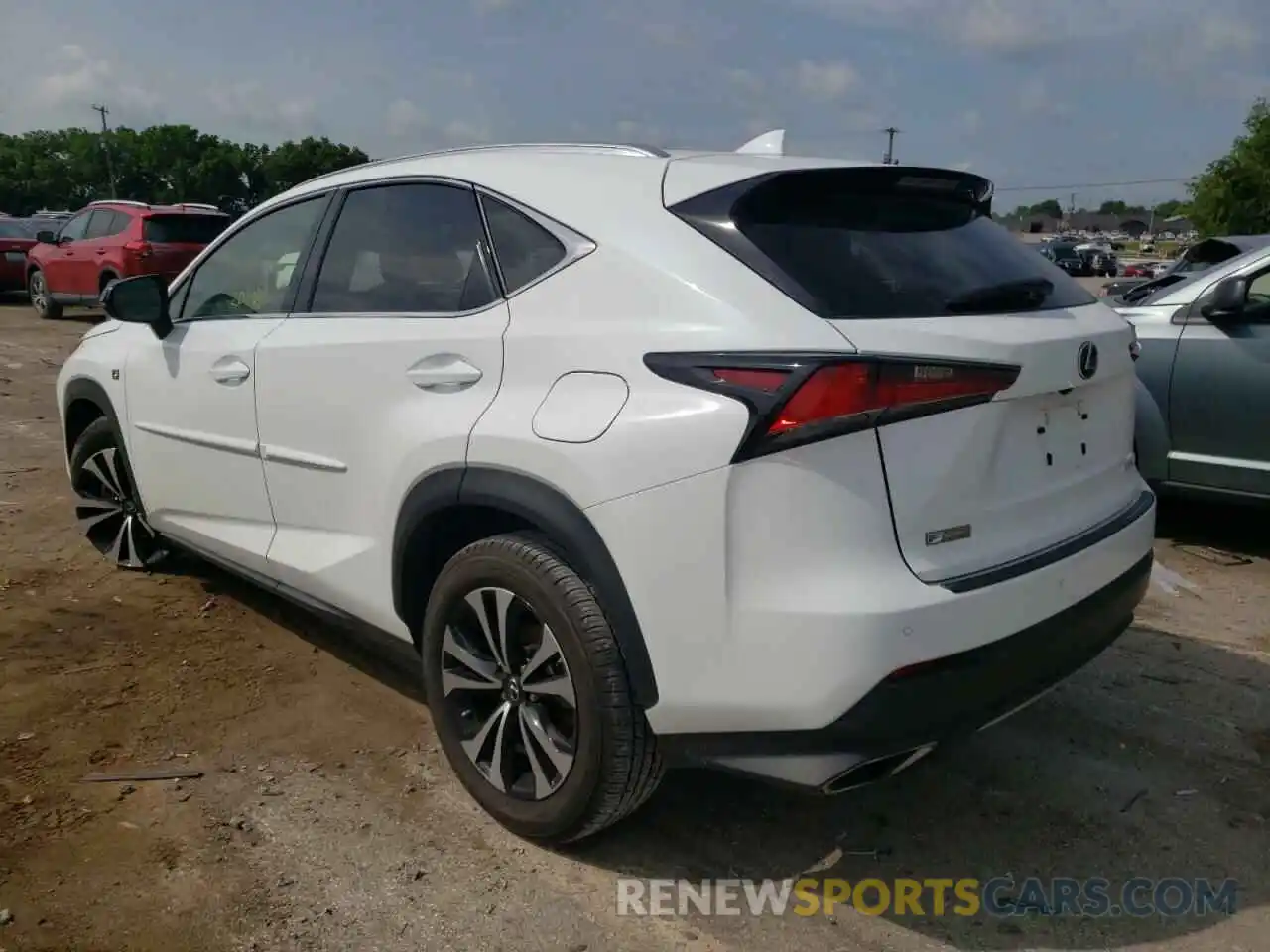 3 Фотография поврежденного автомобиля JTJBARBZ5K2184670 LEXUS NX 2019