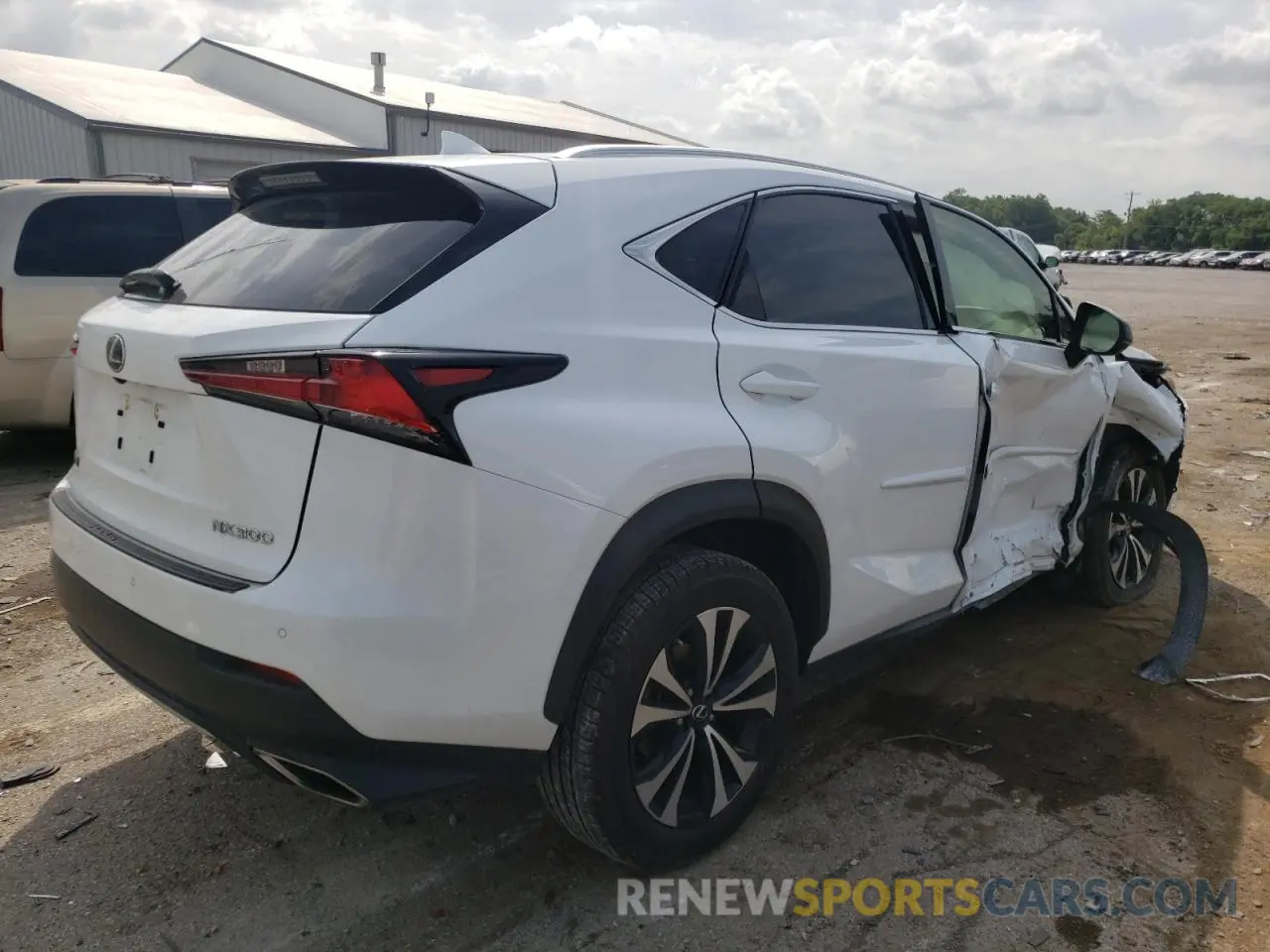 4 Фотография поврежденного автомобиля JTJBARBZ5K2184670 LEXUS NX 2019