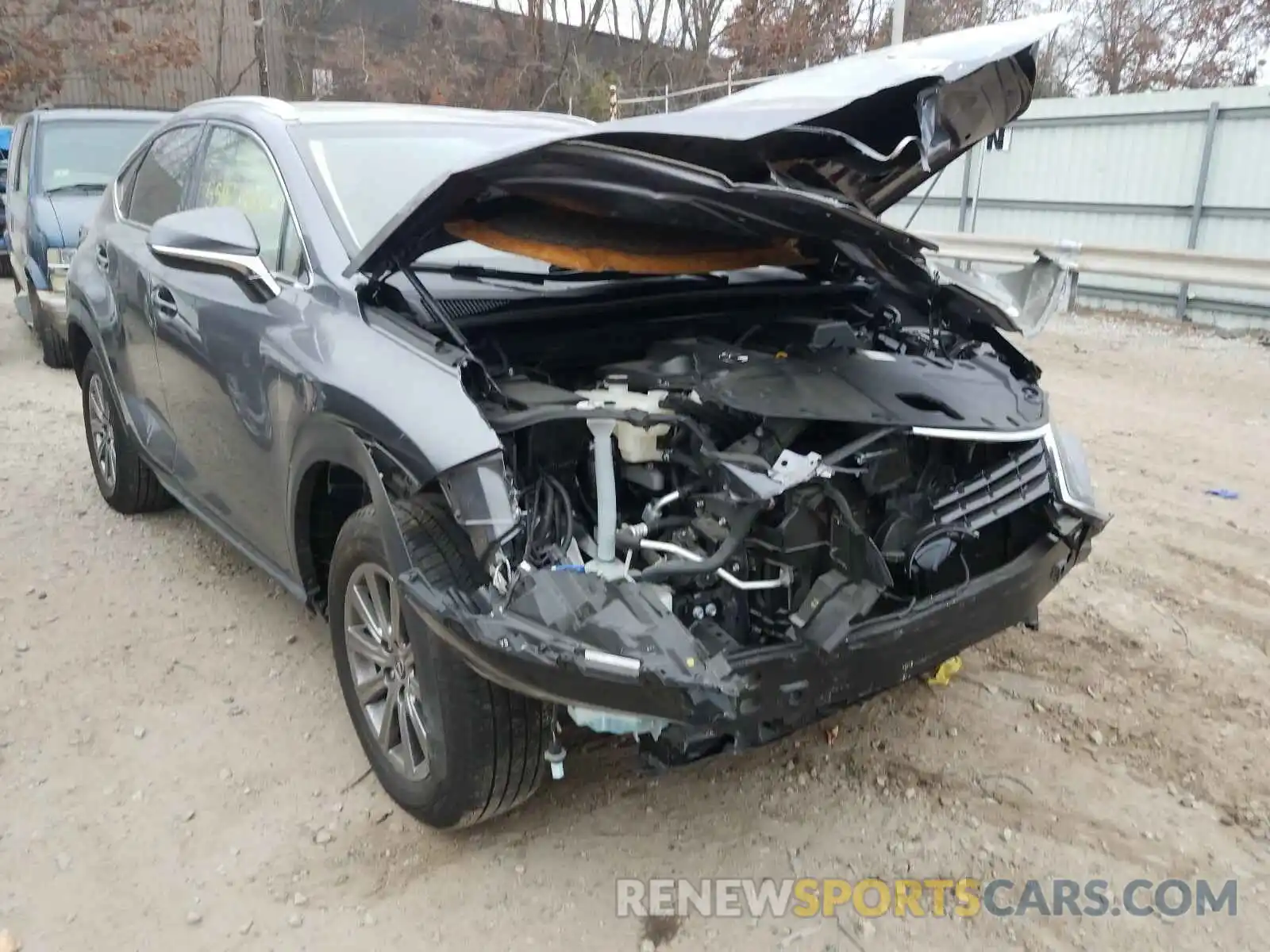 1 Photograph of a damaged car JTJBARBZ5K2187892 LEXUS NX 2019