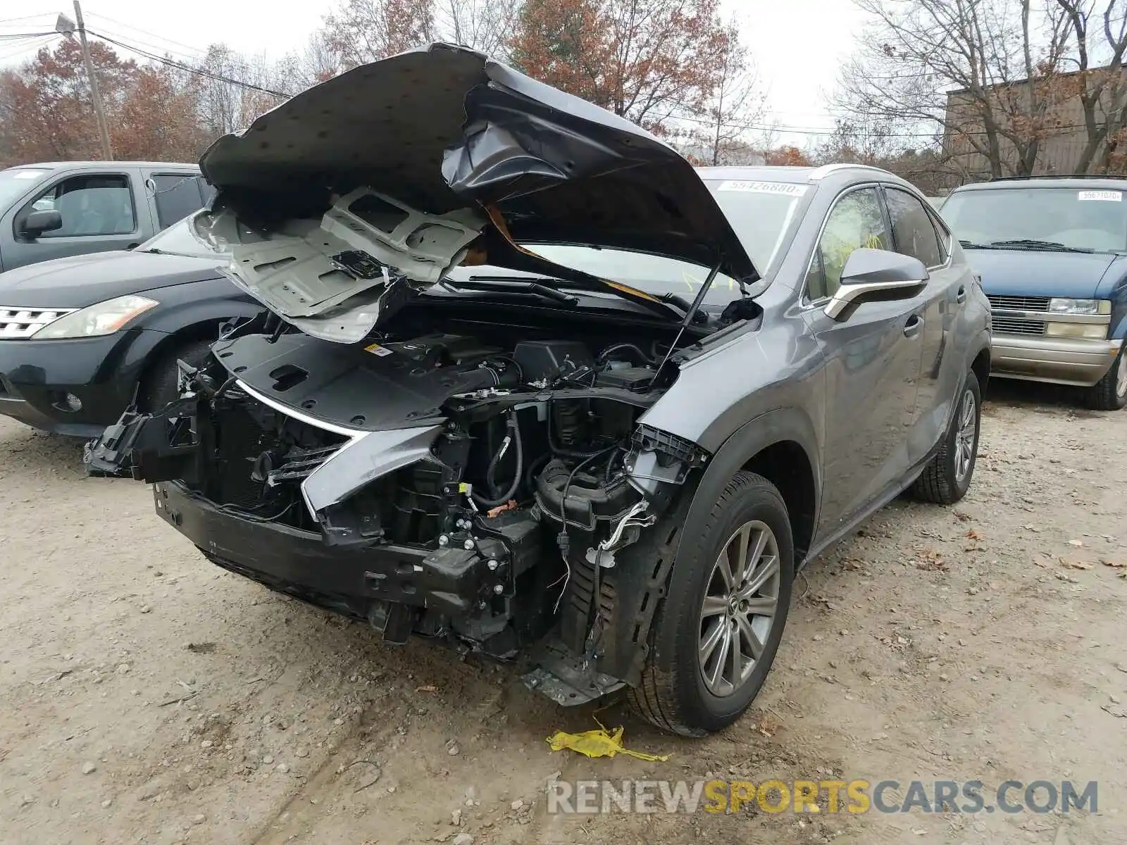 2 Фотография поврежденного автомобиля JTJBARBZ5K2187892 LEXUS NX 2019