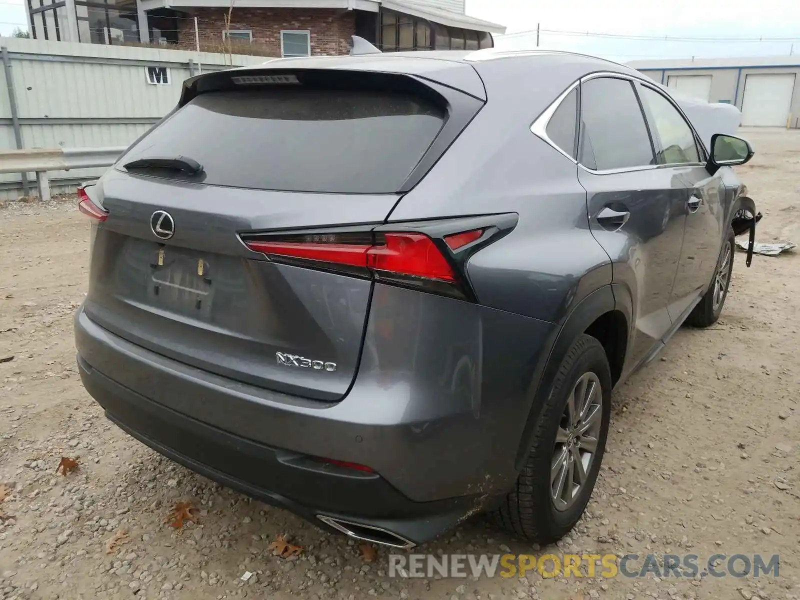 4 Photograph of a damaged car JTJBARBZ5K2187892 LEXUS NX 2019