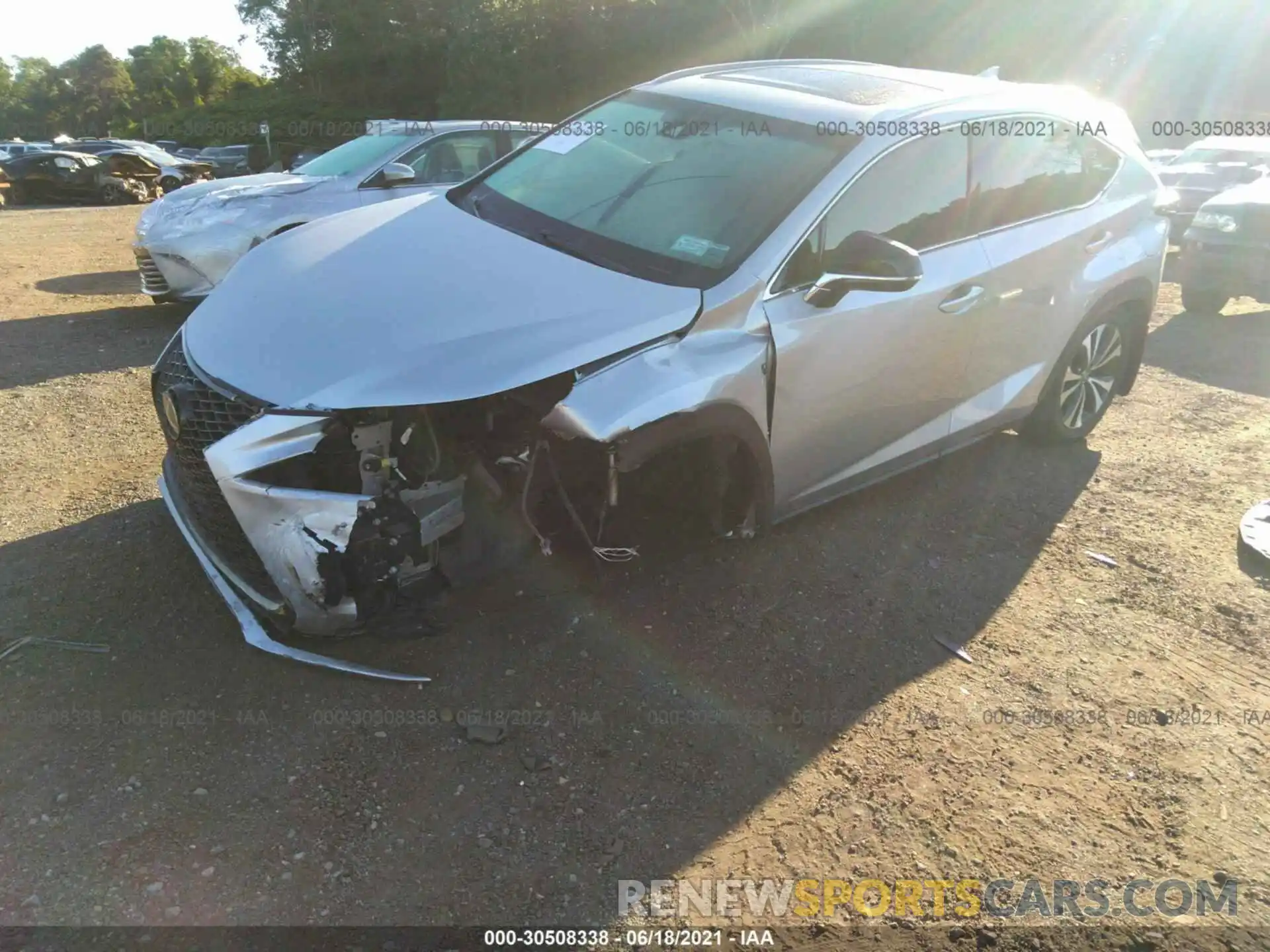 6 Photograph of a damaged car JTJBARBZ5K2191070 LEXUS NX 2019