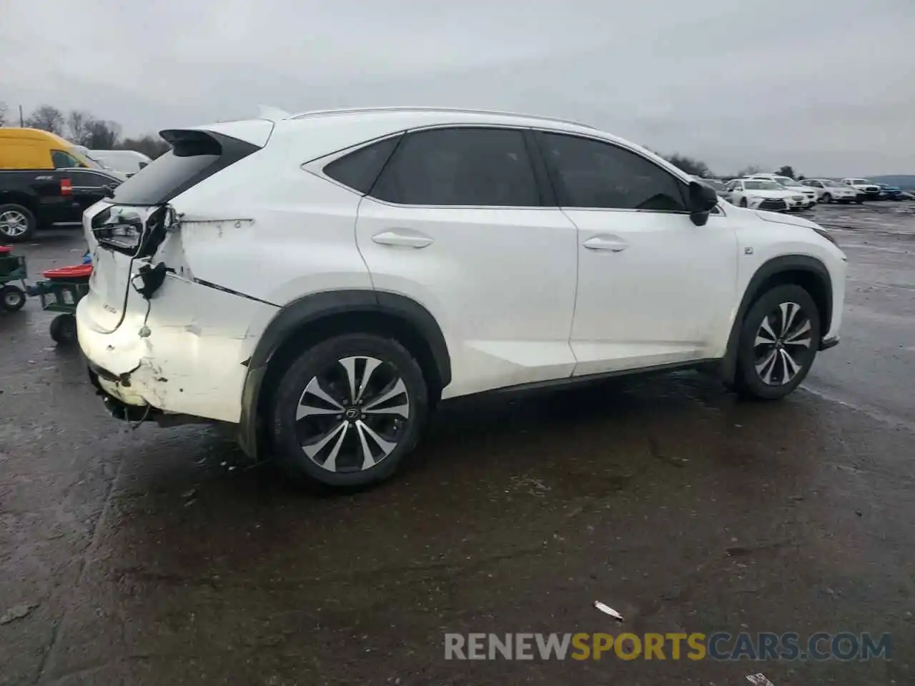 3 Photograph of a damaged car JTJBARBZ5K2196799 LEXUS NX 2019