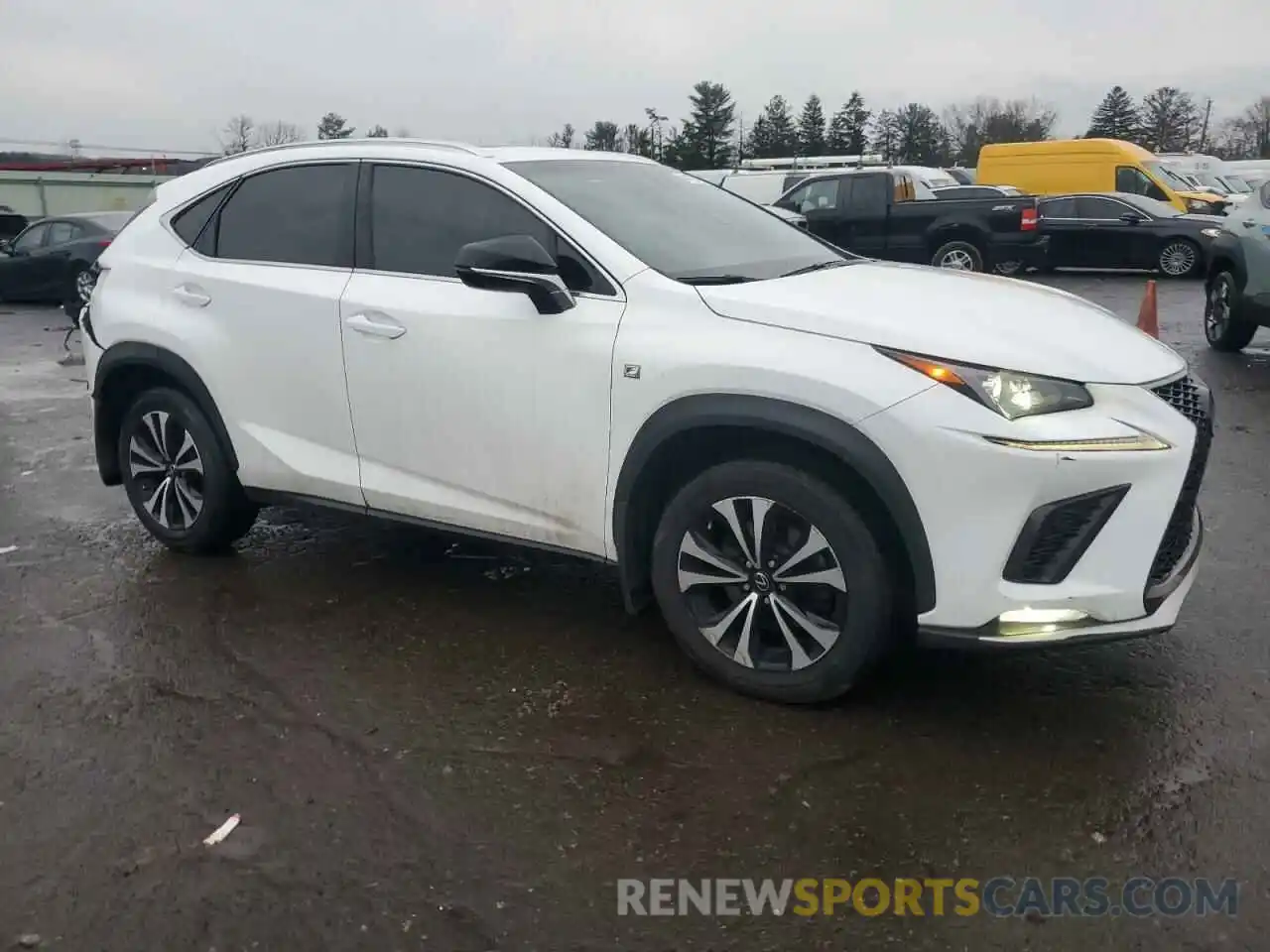 4 Фотография поврежденного автомобиля JTJBARBZ5K2196799 LEXUS NX 2019