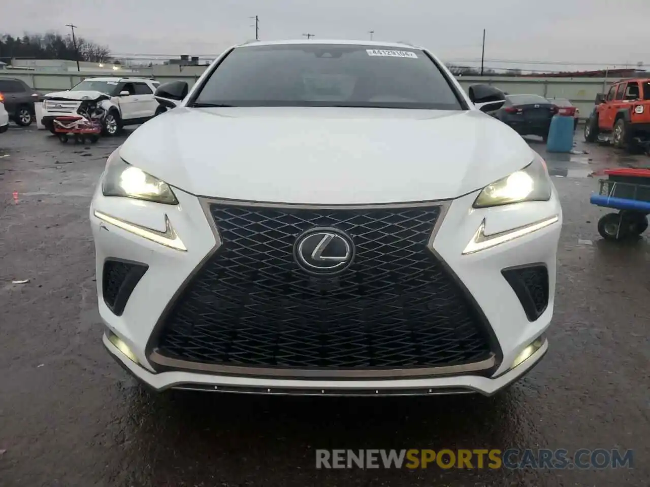 5 Фотография поврежденного автомобиля JTJBARBZ5K2196799 LEXUS NX 2019