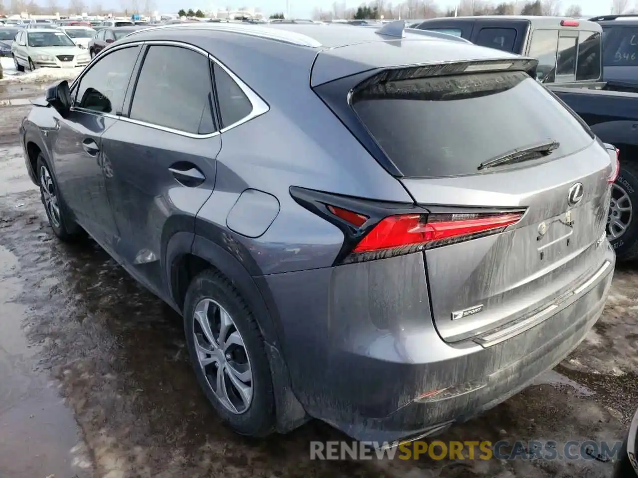 3 Photograph of a damaged car JTJBARBZ5K2198598 LEXUS NX 2019