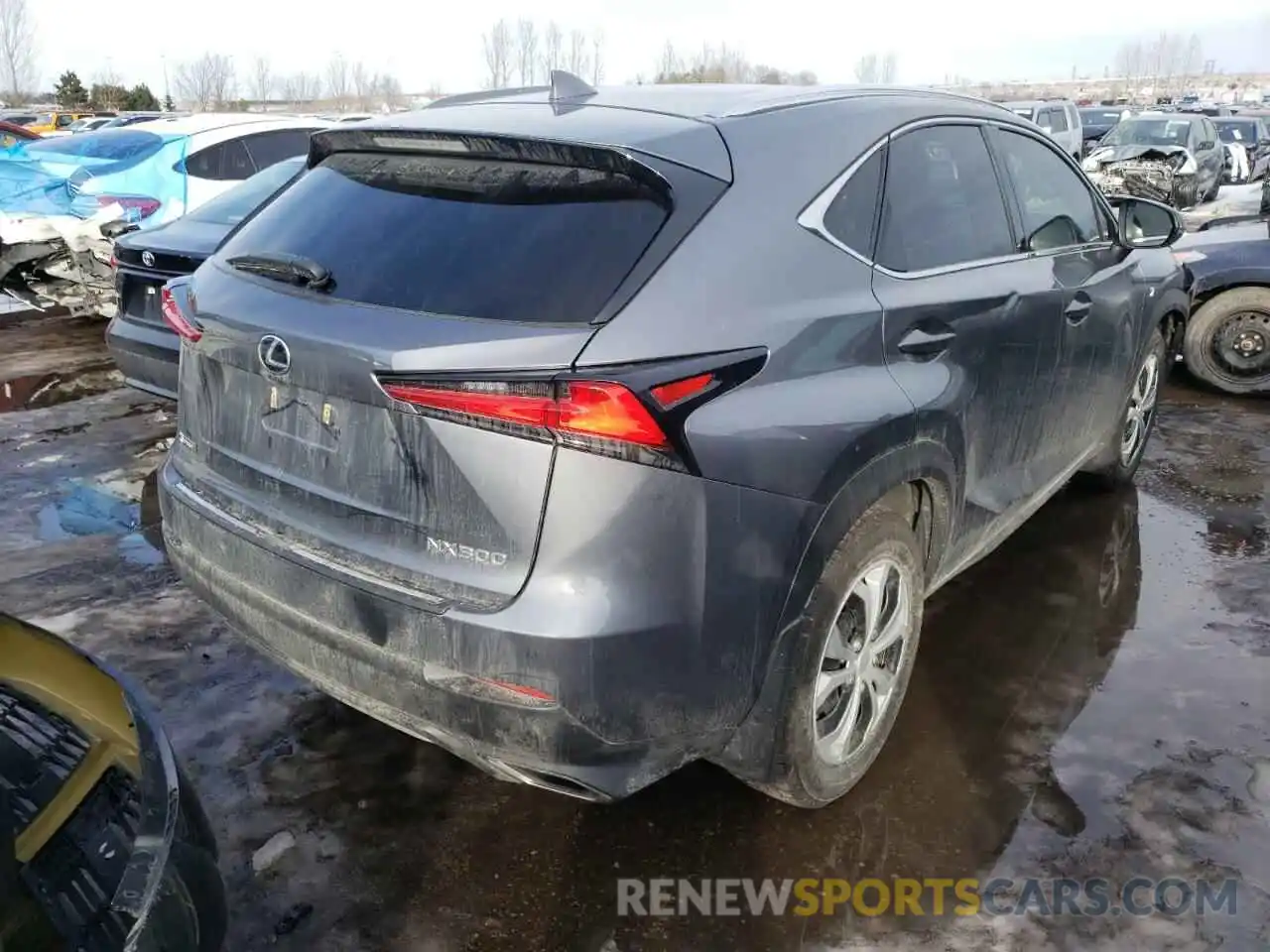 4 Photograph of a damaged car JTJBARBZ5K2198598 LEXUS NX 2019