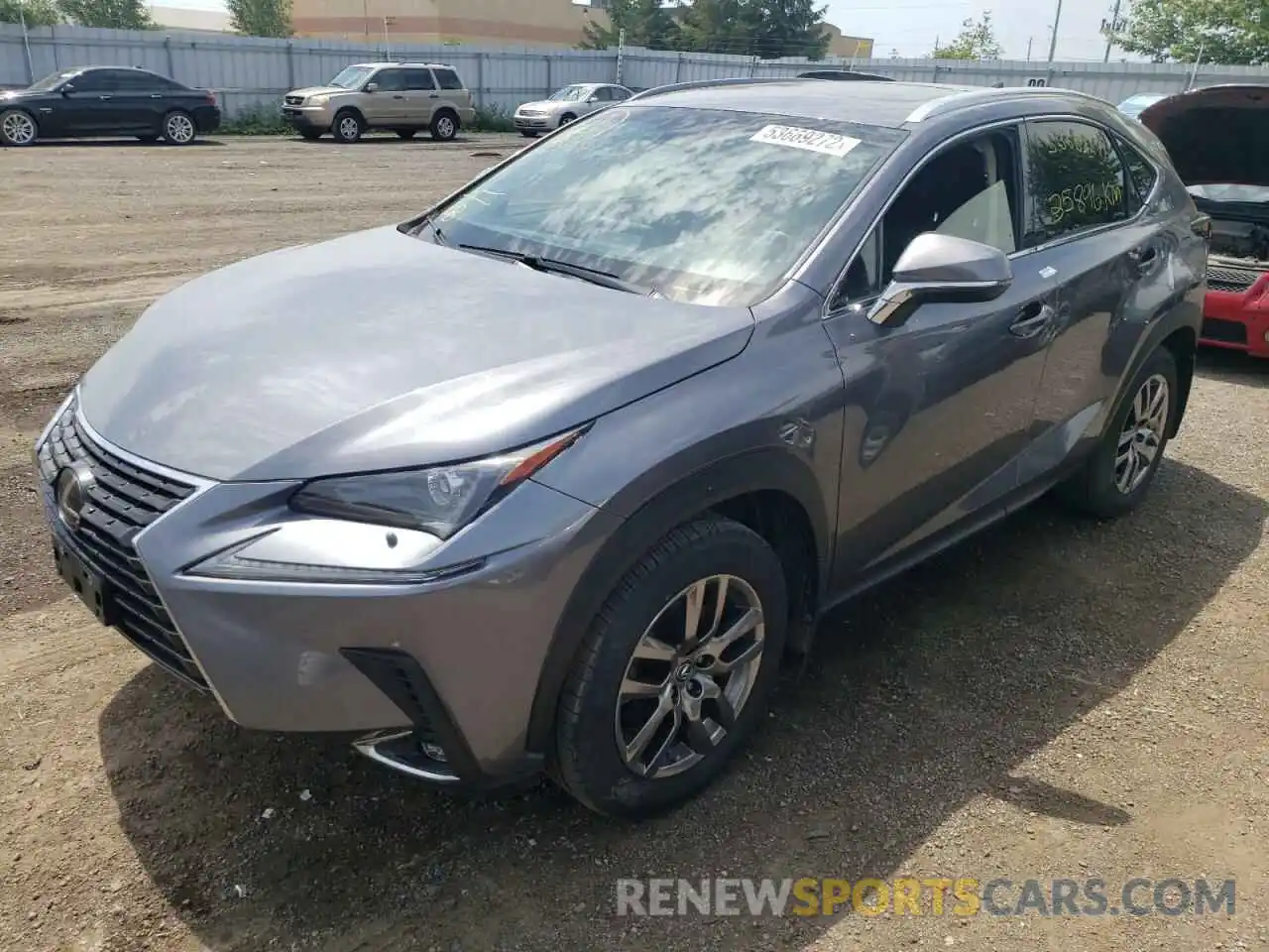 2 Photograph of a damaged car JTJBARBZ5K2199413 LEXUS NX 2019