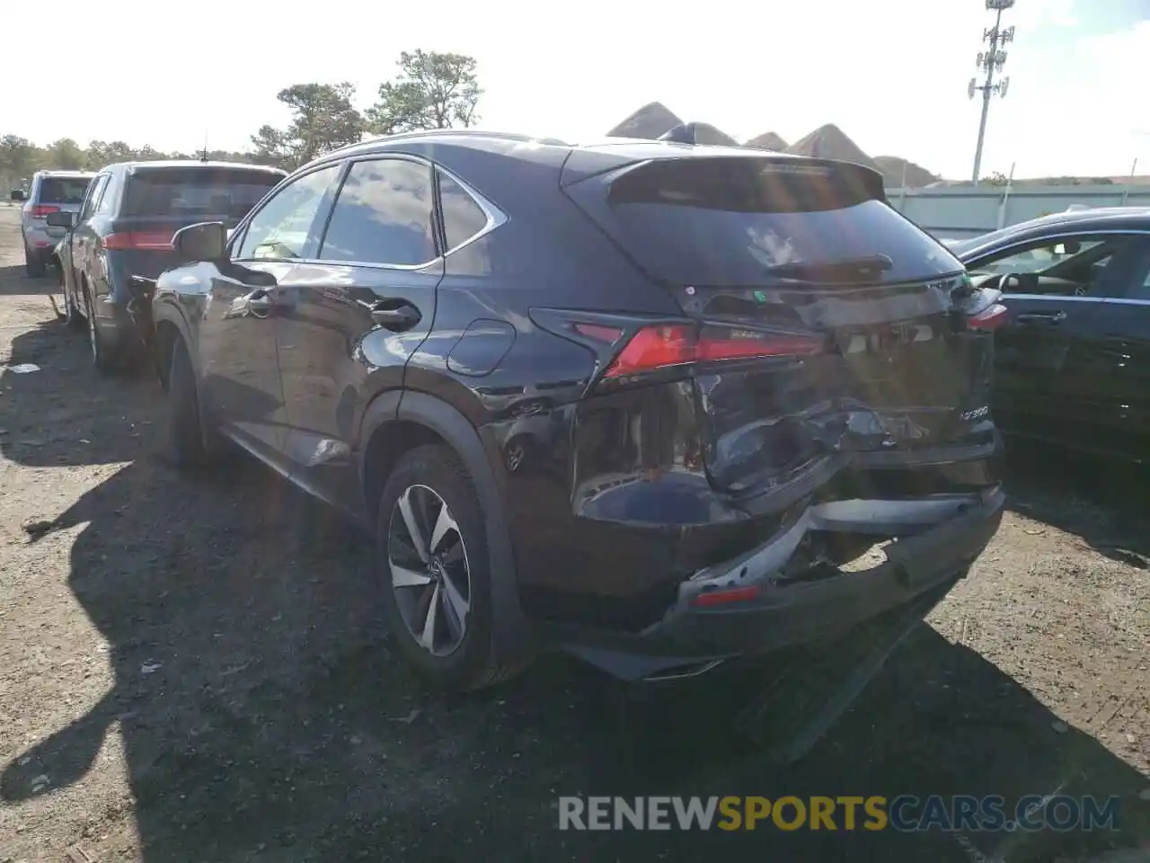 3 Photograph of a damaged car JTJBARBZ5K2200348 LEXUS NX 2019