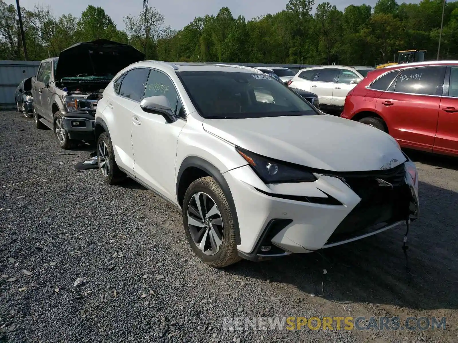 1 Photograph of a damaged car JTJBARBZ5K2208319 LEXUS NX 2019