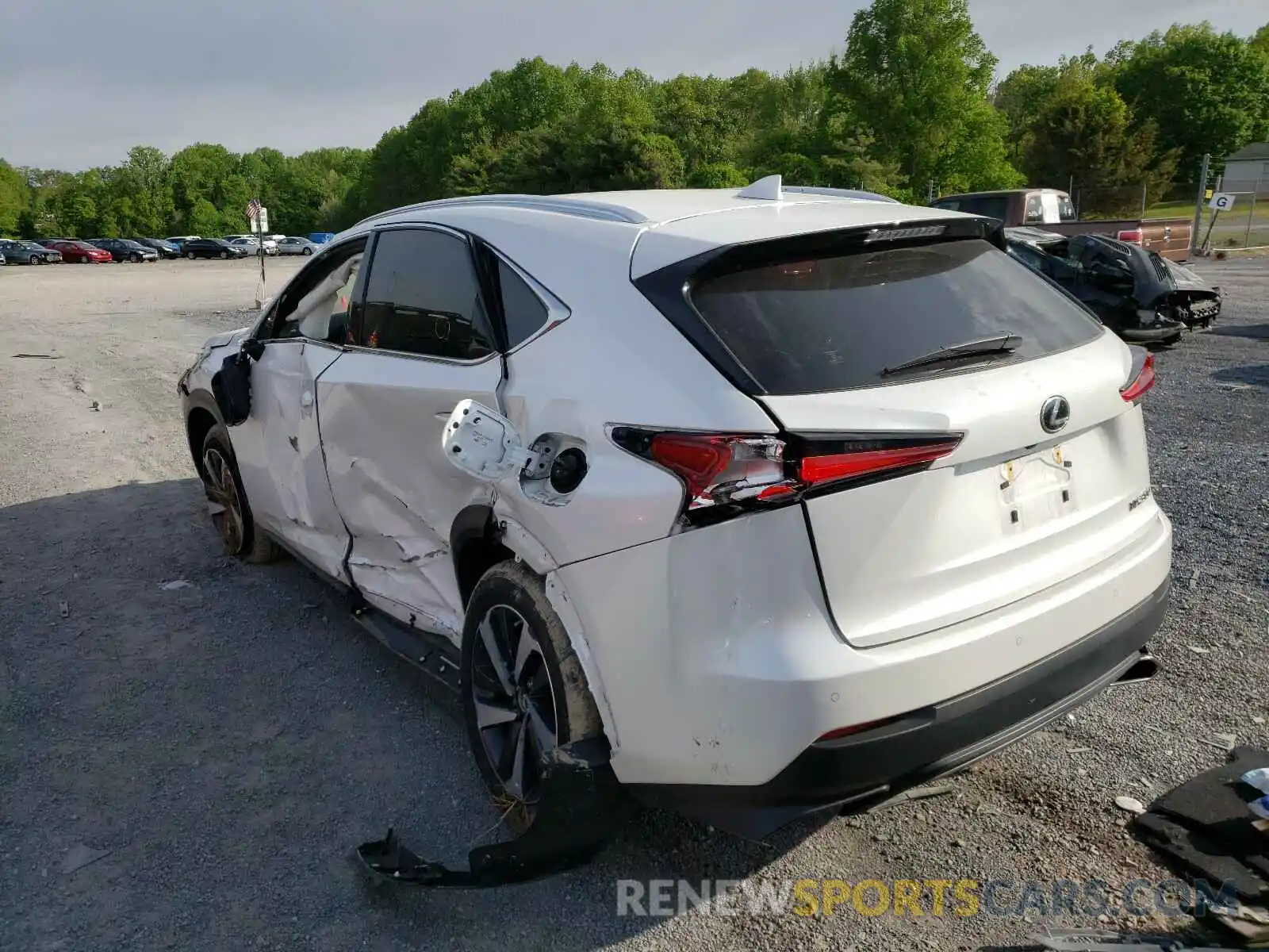 3 Photograph of a damaged car JTJBARBZ5K2208319 LEXUS NX 2019