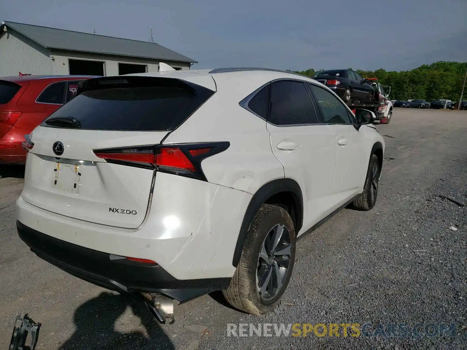 4 Photograph of a damaged car JTJBARBZ5K2208319 LEXUS NX 2019