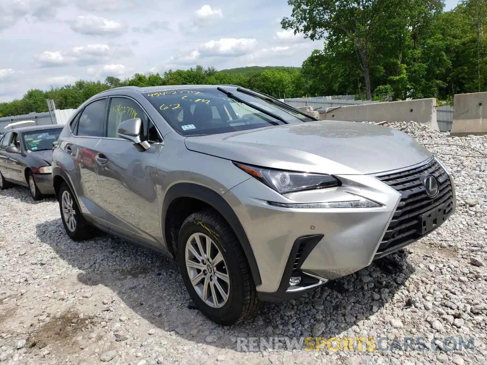 1 Photograph of a damaged car JTJBARBZ5K2210815 LEXUS NX 2019