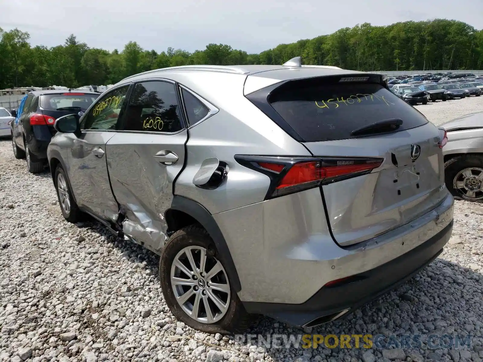 3 Photograph of a damaged car JTJBARBZ5K2210815 LEXUS NX 2019