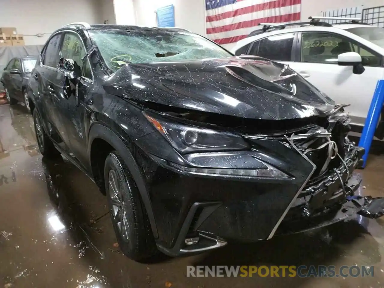 1 Photograph of a damaged car JTJBARBZ5K2211611 LEXUS NX 2019