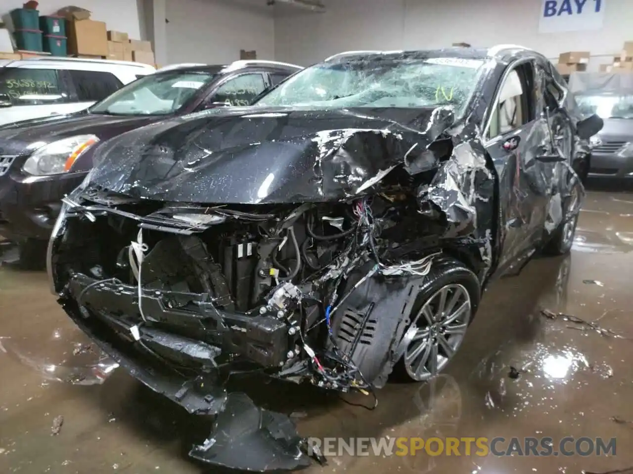 2 Photograph of a damaged car JTJBARBZ5K2211611 LEXUS NX 2019