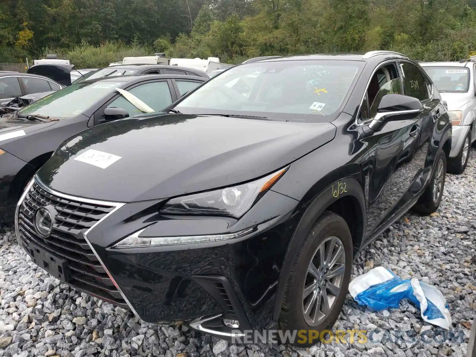 2 Photograph of a damaged car JTJBARBZ5K2212886 LEXUS NX 2019