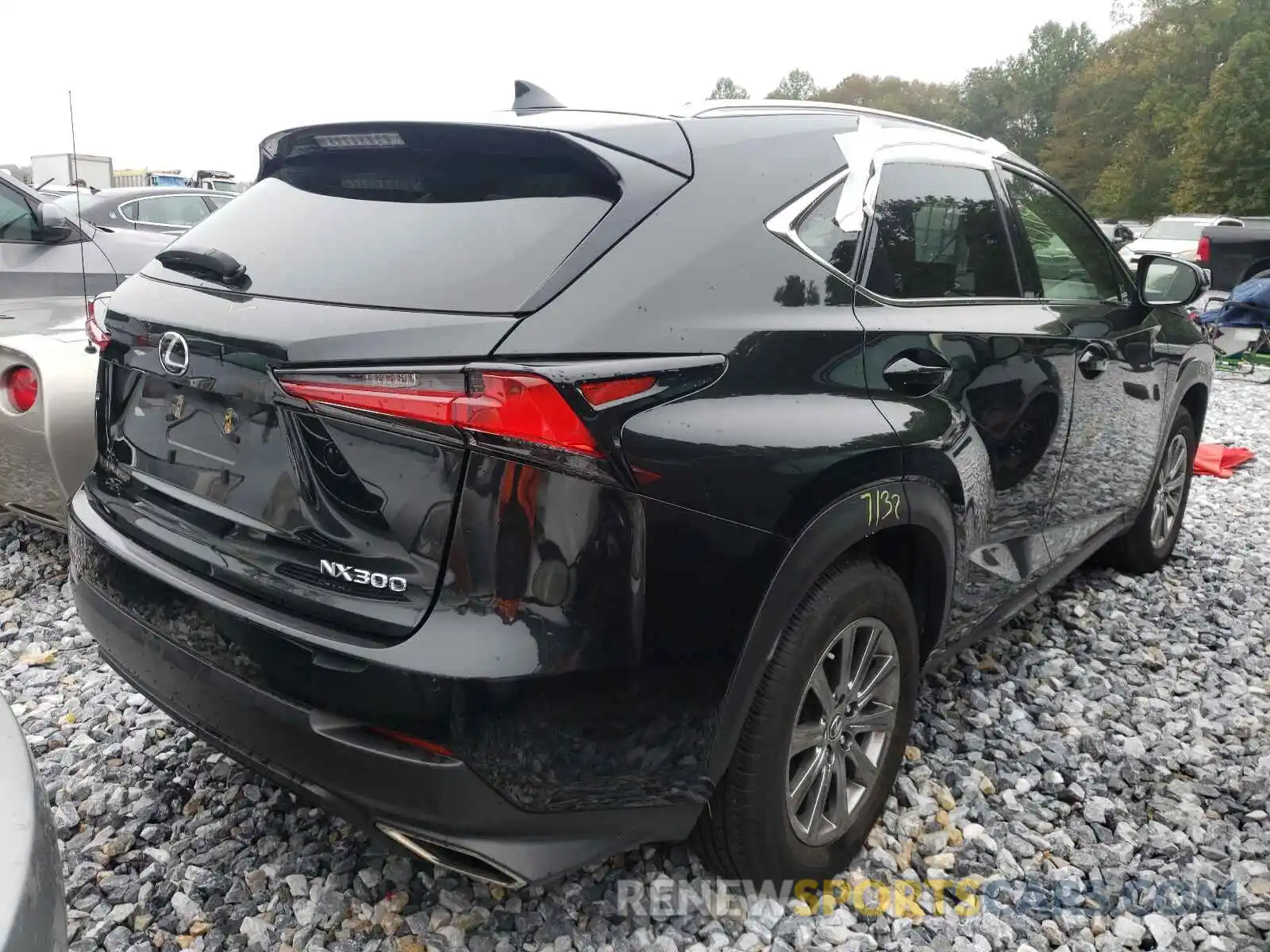 4 Фотография поврежденного автомобиля JTJBARBZ5K2212886 LEXUS NX 2019