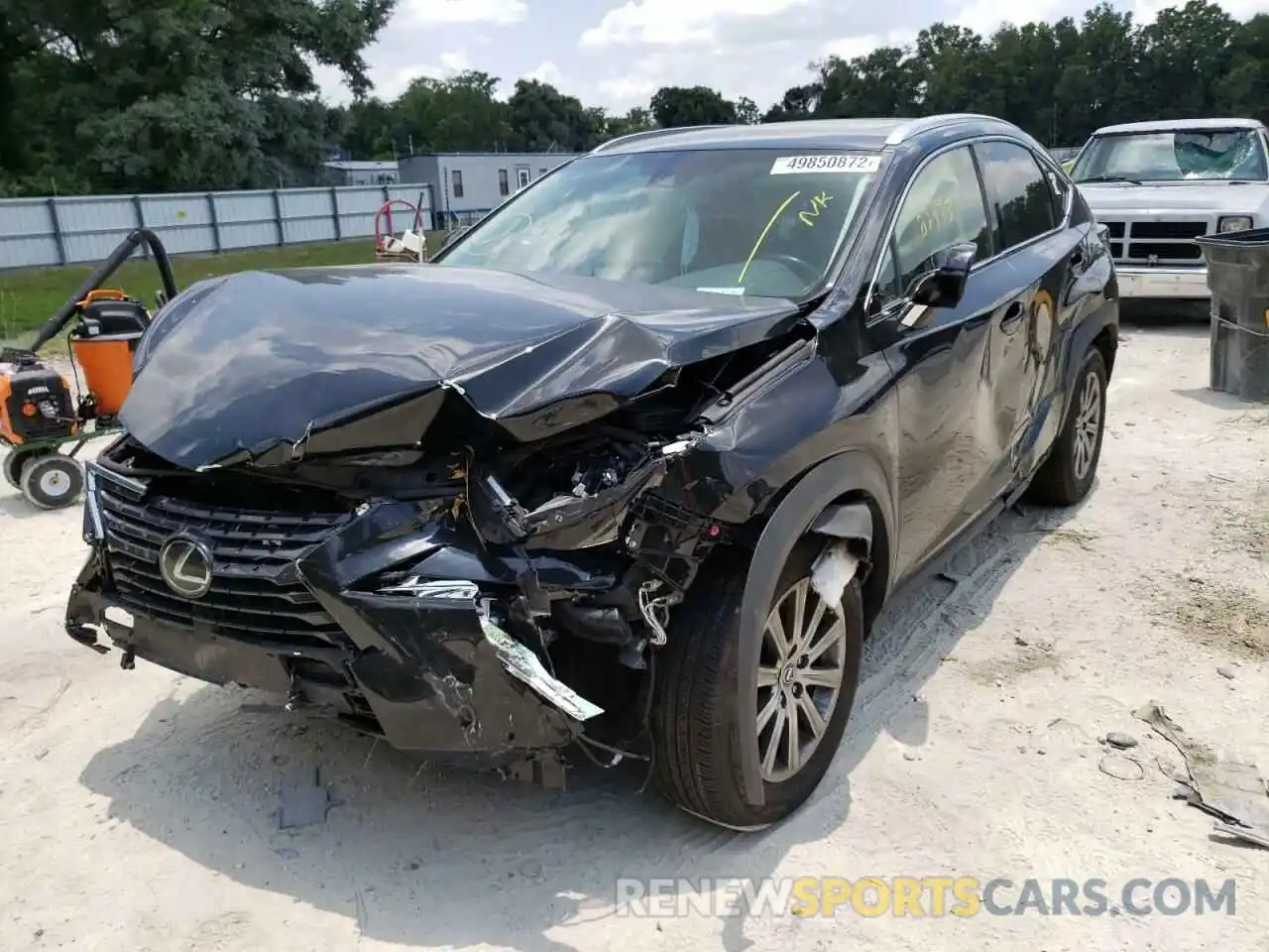 2 Photograph of a damaged car JTJBARBZ5K2213858 LEXUS NX 2019