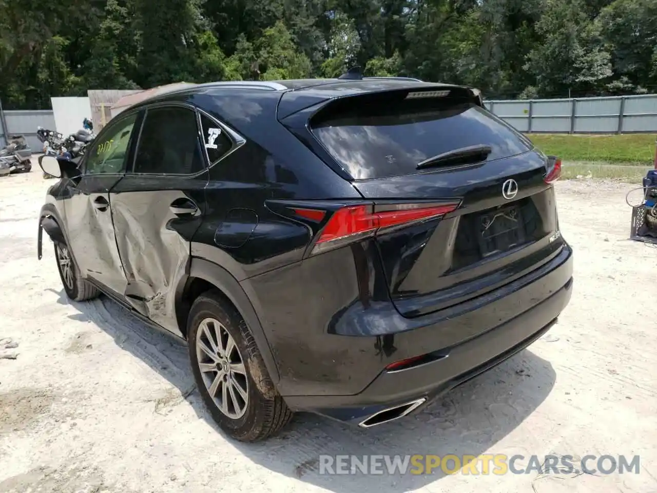 3 Photograph of a damaged car JTJBARBZ5K2213858 LEXUS NX 2019