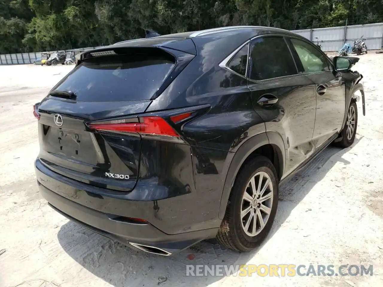 4 Photograph of a damaged car JTJBARBZ5K2213858 LEXUS NX 2019