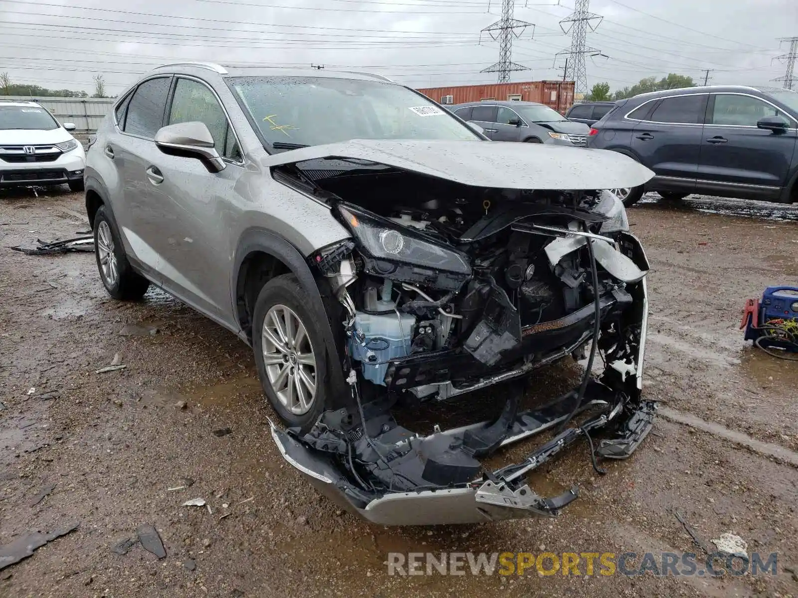 1 Photograph of a damaged car JTJBARBZ5K2214251 LEXUS NX 2019