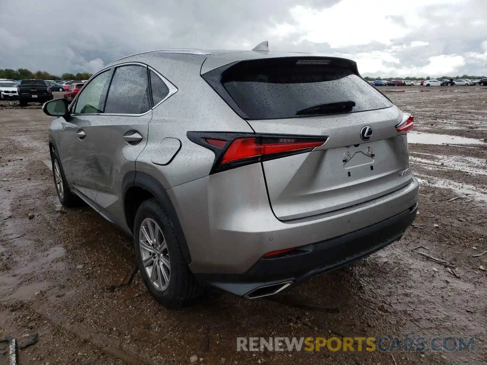 3 Фотография поврежденного автомобиля JTJBARBZ5K2214251 LEXUS NX 2019