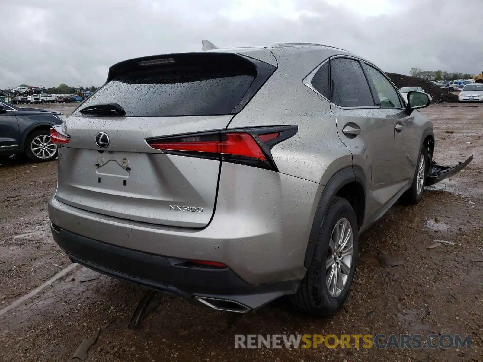 4 Фотография поврежденного автомобиля JTJBARBZ5K2214251 LEXUS NX 2019