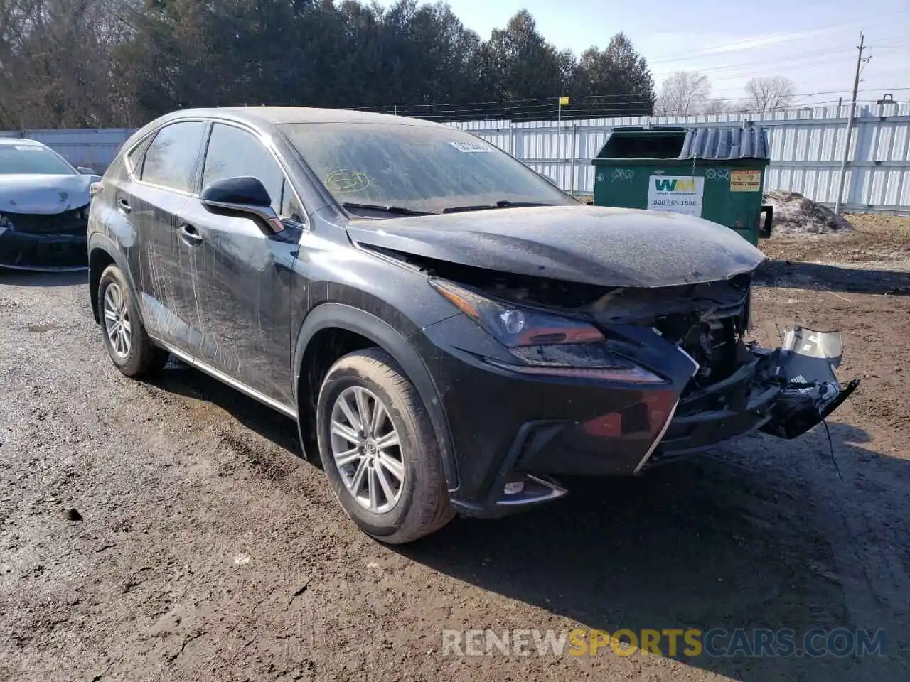 1 Photograph of a damaged car JTJBARBZ5K2216291 LEXUS NX 2019