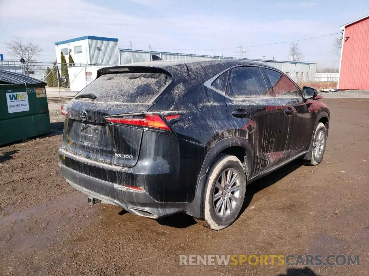 4 Photograph of a damaged car JTJBARBZ5K2216291 LEXUS NX 2019