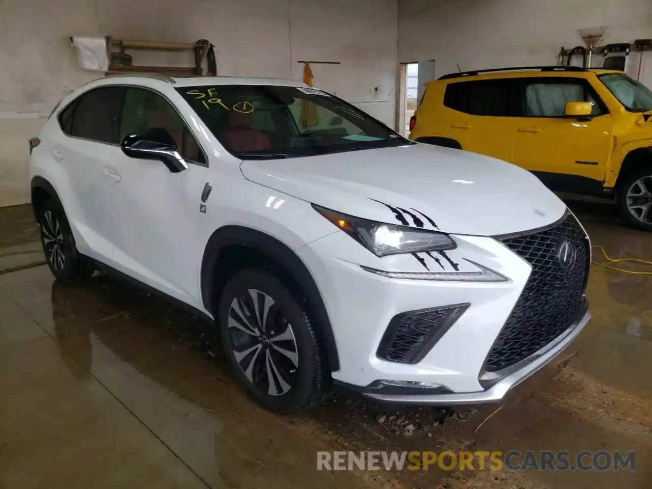 1 Photograph of a damaged car JTJBARBZ5K2216579 LEXUS NX 2019