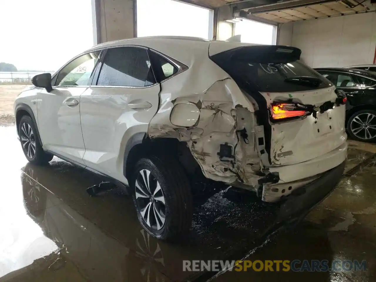 3 Photograph of a damaged car JTJBARBZ5K2216579 LEXUS NX 2019