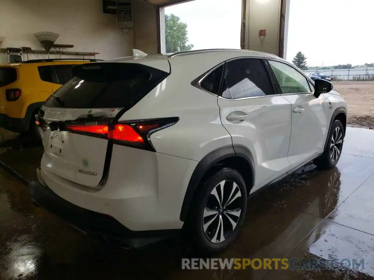 4 Photograph of a damaged car JTJBARBZ5K2216579 LEXUS NX 2019