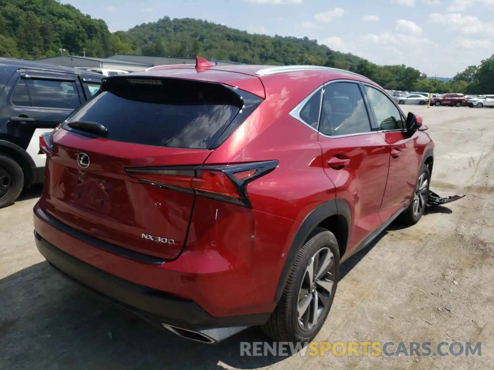 4 Photograph of a damaged car JTJBARBZ5K2216825 LEXUS NX 2019