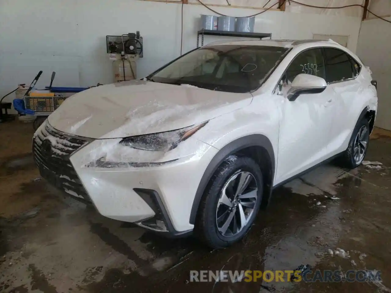 2 Photograph of a damaged car JTJBARBZ6K2179381 LEXUS NX 2019