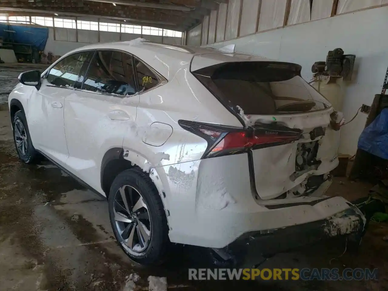 3 Photograph of a damaged car JTJBARBZ6K2179381 LEXUS NX 2019