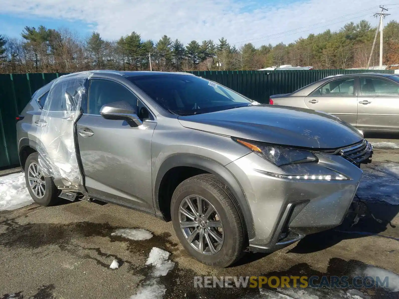 1 Photograph of a damaged car JTJBARBZ6K2180028 LEXUS NX 2019