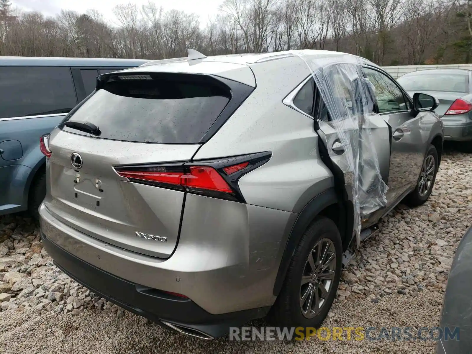 4 Фотография поврежденного автомобиля JTJBARBZ6K2180028 LEXUS NX 2019