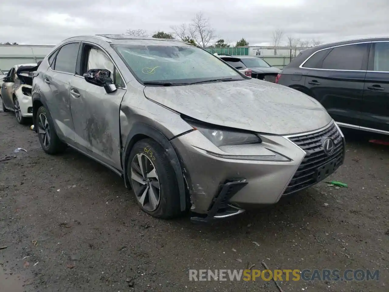 1 Photograph of a damaged car JTJBARBZ6K2182118 LEXUS NX 2019