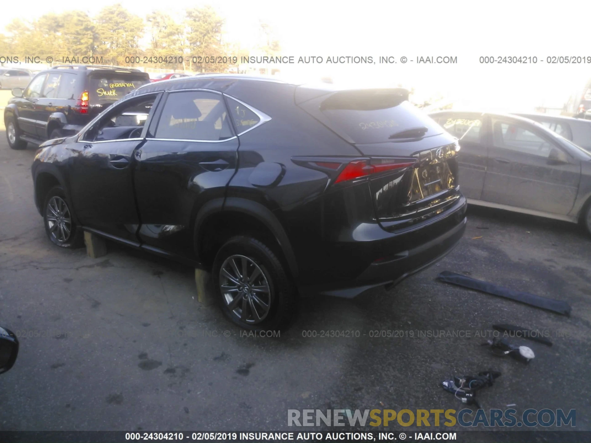 3 Photograph of a damaged car JTJBARBZ6K2182183 LEXUS NX 2019