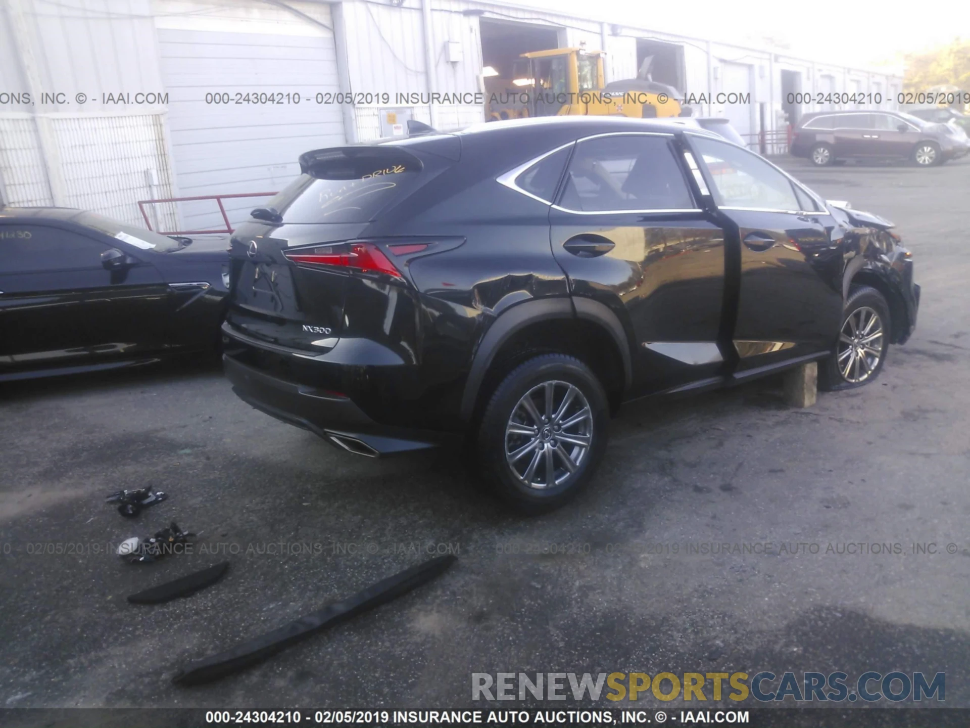 4 Фотография поврежденного автомобиля JTJBARBZ6K2182183 LEXUS NX 2019