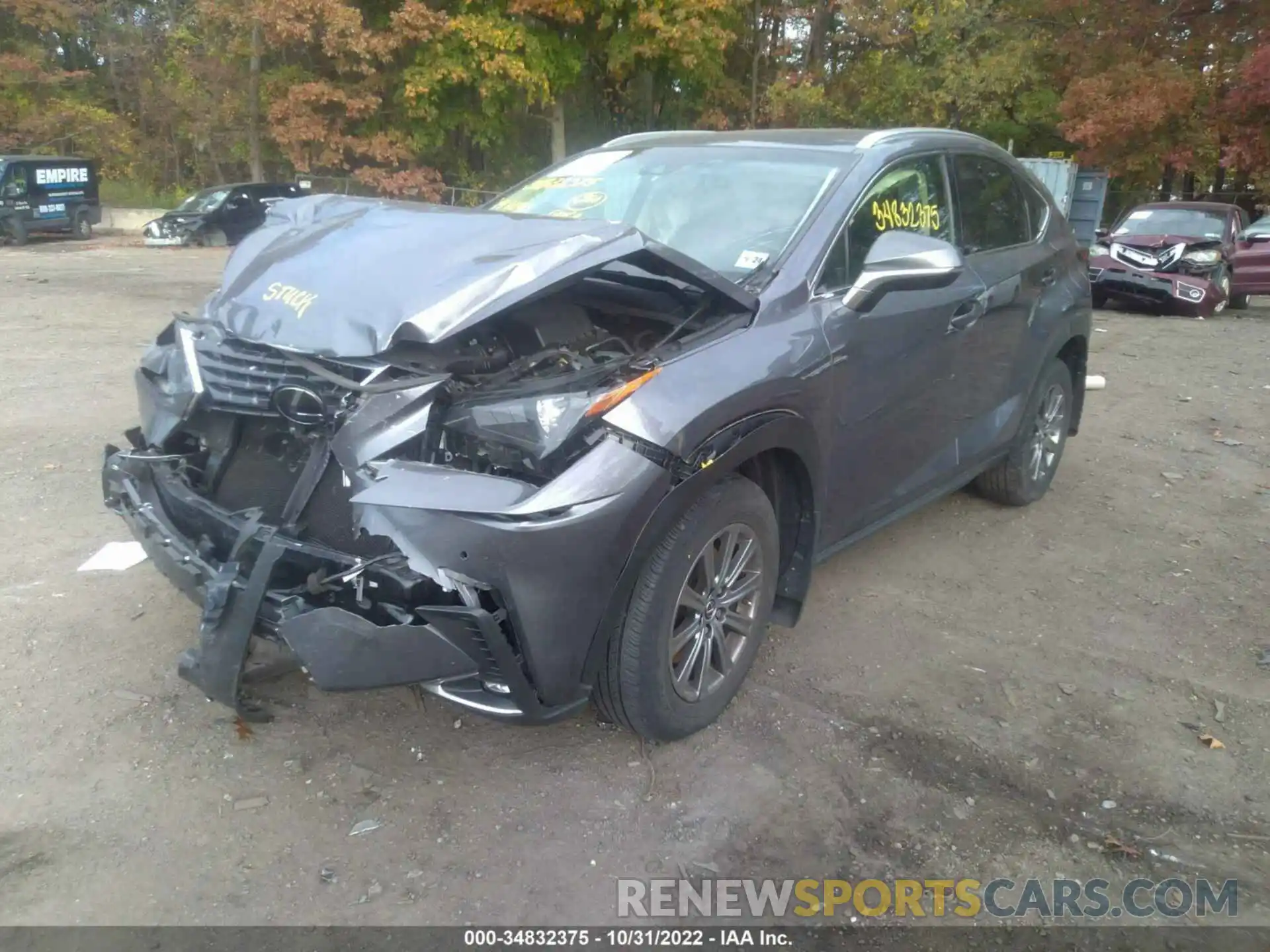 6 Photograph of a damaged car JTJBARBZ6K2183284 LEXUS NX 2019